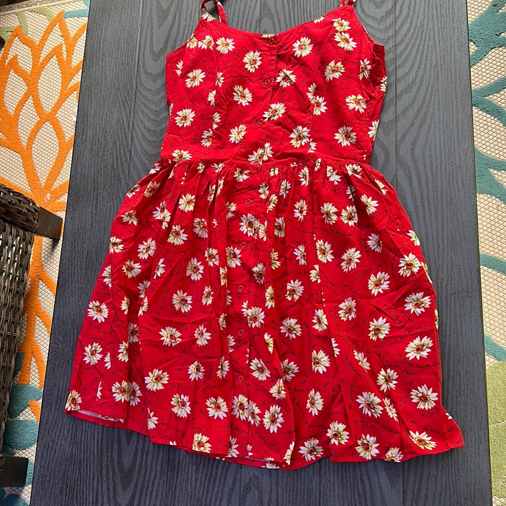 Paris Blues Sunflower Dress - NWOT